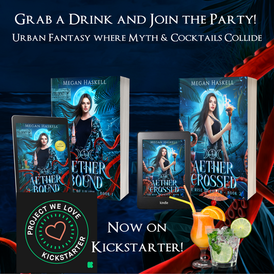 Aether Crossed (The Rise of Lilith, Book 2) is Now Available on Kickstarter!