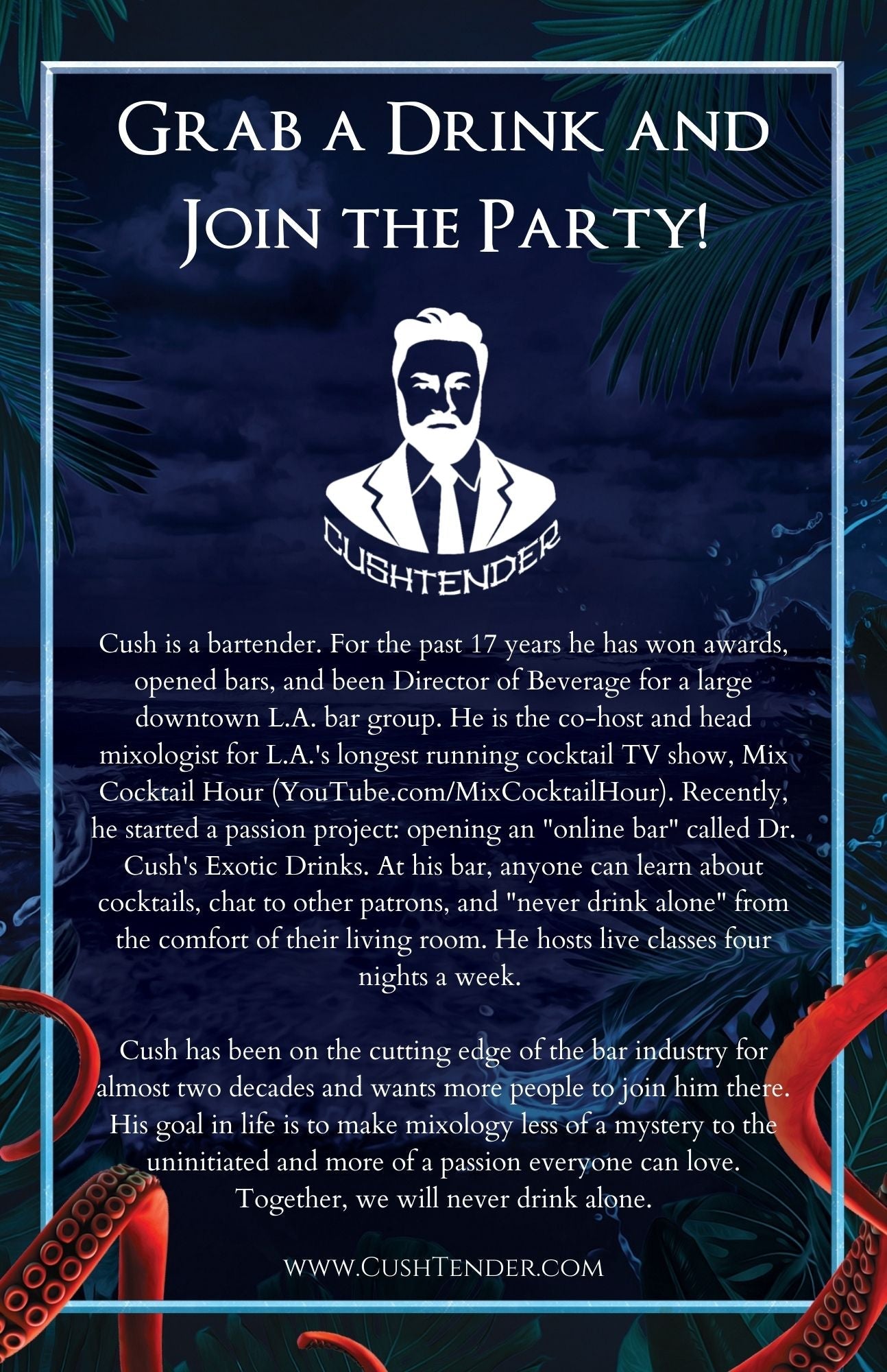 The Trident Menu - Digital Download