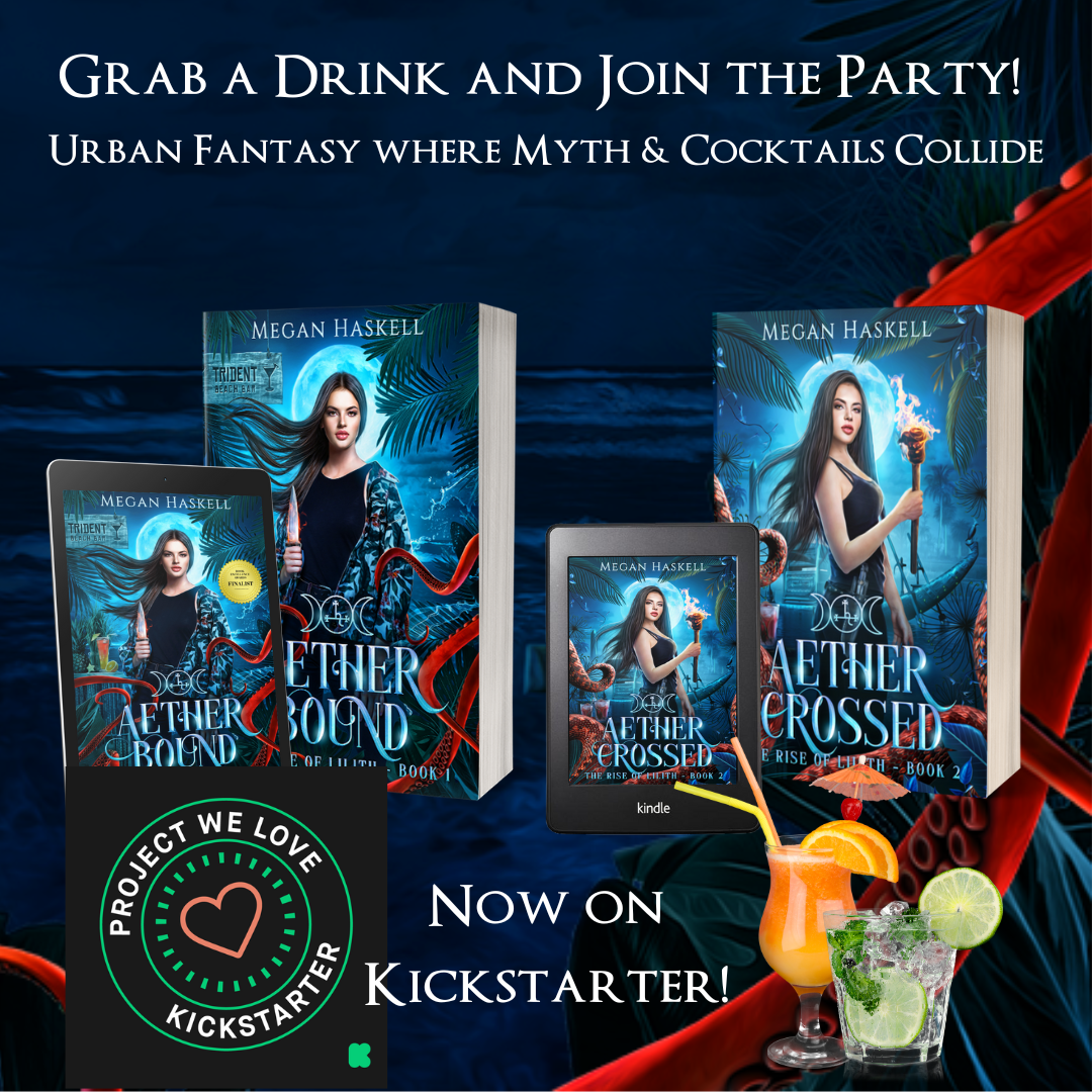Aether Crossed (The Rise of Lilith, Book 2) is Now Available on Kickstarter!