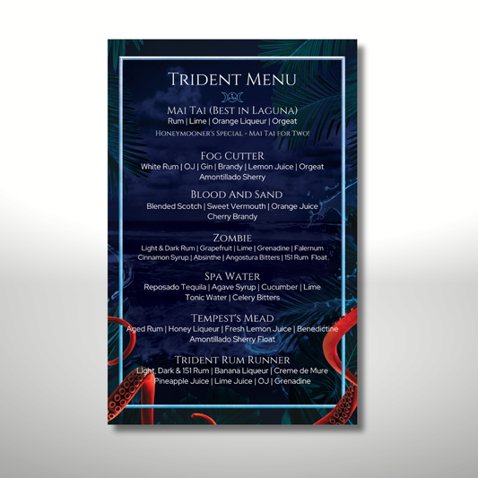 The Trident Menu - Add On to Aether Bound!