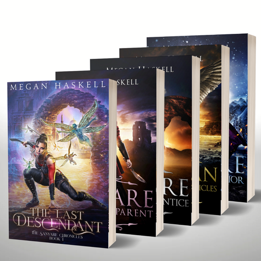 The Sanyare Chronicles Full Set of Signed Paperbacks!