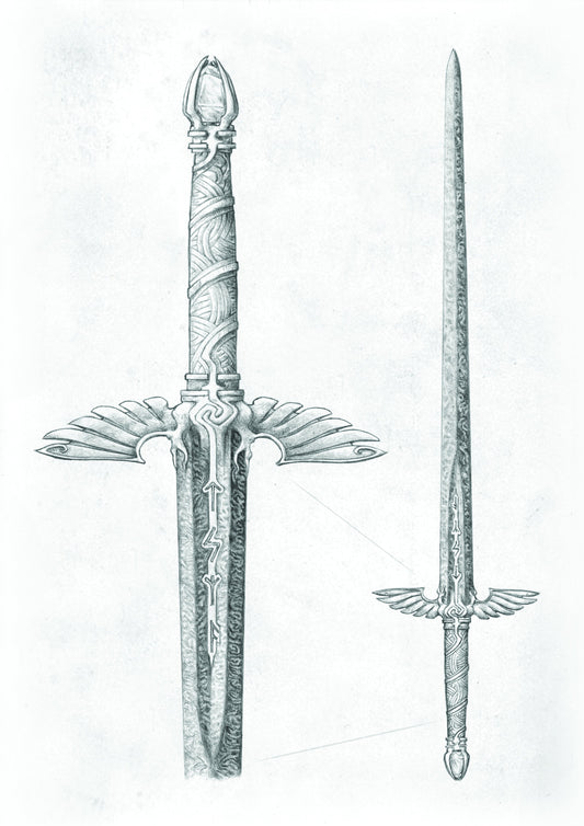 Thúlentur Sword Concept Art